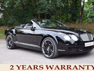 Bentley Continental l 6.0 W12 GTC Auto 4WD Euro 4 2dr Immaculate Throughout Convertible
