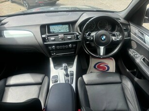 BMW X3 3.0 XDRIVE30D M SPORT 5d AUTO 255 BHP