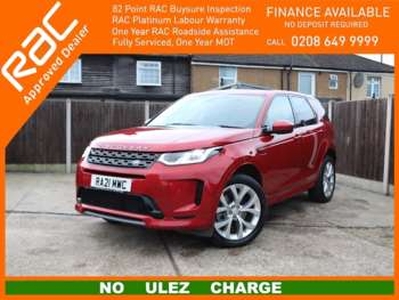 Land Rover, Discovery Sport 2021 (21) 2.0 D200 R-Dynamic SE 5dr Auto