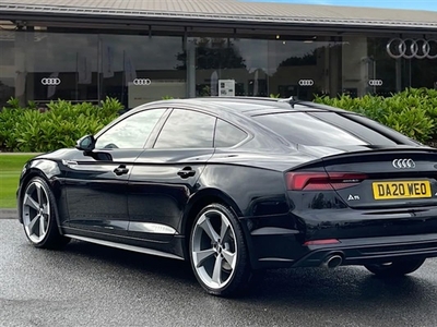 Used 2020 Audi A5 40 TFSI Black Edition 5dr S Tronic in Crewe