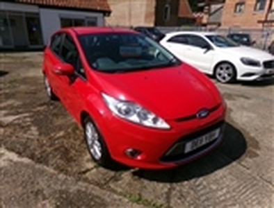 Used 2011 Ford Fiesta ZETEC in Lowestoft