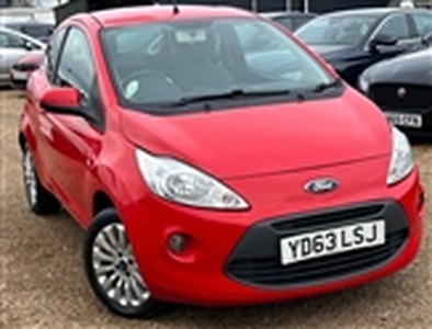 Used 2013 Ford KA 1.2 Zetec Euro 5 (s/s) 3dr in Bedford