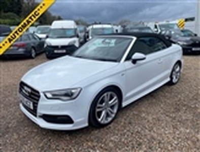 Used 2015 Audi A3 2.0 TDI S LINE CONVERTIBLE 2d 148 BHP in Kent