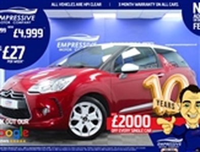 Used 2015 Citroen DS3 1.6 E-HDI DSTYLE ICE 3d 91 BHP in Merthyr Tydfil