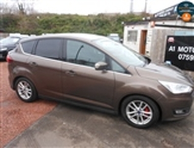 Used 2015 Ford C-Max ZETEC TDCI * 1 OWNER FROM NEW * MOT OCTOBER 2024 * 5 SERVICE STAMPS in Glasgow