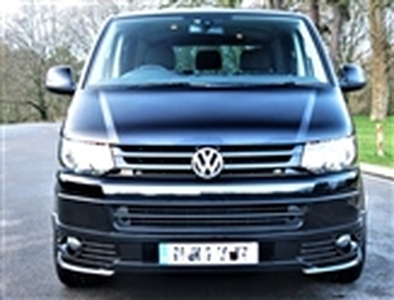 Used 2015 Volkswagen Transporter T5.1 140HP DSG AUTO LWB NAV 9 SEAT SHUTTLE SPORTLINE NO VAT in Hook