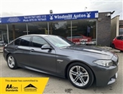 Used 2016 BMW 5 Series 2.0 520D M SPORT 4d 188 BHP in Bedfordshire
