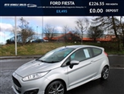 Used 2017 Ford Fiesta 1.0 ST-LINE 2017,Sat Nav,Bluetooth,DAB,65mpg,Service History,Ulez OK in DUNDEE
