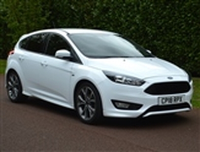 Used 2018 Ford Focus 1.0T EcoBoost ST-Line Hatchback 5dr Petrol Manual Euro 6 (s/s) (140 ps) in Hersham