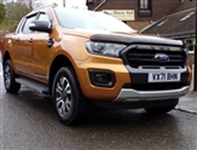 Used 2021 Ford Ranger 2.0 EcoBlue Wildtrak Pickup 4dr Diesel Auto Roller shutter NO VAT TO PAY in Nr Guildford