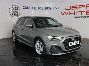 Used Audi A1 1.0 TFSI 30 S LINE 5dr (CRUISE, REV CAM, HALF LEATHER) in Cardiff