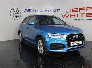 Used Audi Q3 2.0 TDI QUATTRO S LINE 5dr (SAT NAV, HALF LEATHER) in Cardiff