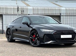 Used Audi RS7 RS 7 TFSI Quattro Carbon Black 5dr Tiptronic in Aberdeen