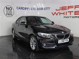Used BMW 2 Series 218D SPORT 2dr auto (CRUISE, HEATED SEATS) in Cardiff