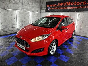 Used Ford Fiesta 1.0T EcoBoost Zetec Hatchback 5dr Petrol Manual Euro 6 (s/s) (100 ps) in Brentwood