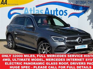 Used Mercedes-Benz GLC GLC 300d 4Matic AMG Line Ultimate 5dr 9G-Tron in Manningtree