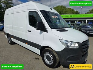 Used Mercedes-Benz Sprinter 2.0 315 CDI PROGRESSIVE 148 BHP IN WHITE WITH 65,638 MILES AND A FULL SERVICE HISTORY, 1 OWNER FORM in Kent