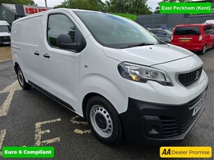 Used Peugeot Expert 1.6 BLUE HDI PROFESSIONAL STANDARD 95 BHP IN WHITE WITH 60,400 MILES AND A FULL SERVICE HISTORY, 1 O in Kent