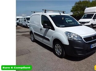 Used Peugeot Partner 1.6 BLUE HDI PROFESSIONAL L1 100 BHP IN WHITE WITH 45,000 MILES AND A FULL SERVICE HISTORY, 1 OWNER in Kent