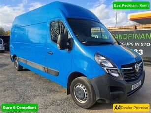 Used Vauxhall Movano 2.3 L3H3 F3500 S/S 148 BHP IN BLUE WITH 16,500 MILES AND A FULL SERVICE HISTORY, 1 OWNER FROM NEW, U in Kent