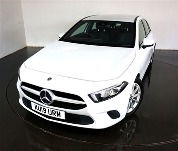 Used Mercedes-Benz A Class 1.5 A 180 D SPORT 5d AUTO-2 OWNER CAR FINISHED IN DIGITAL WHITE WITH ANTHRACITE FABRIC UPHOLSTERY-RE in Warrington