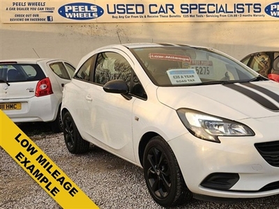 Used Vauxhall Corsa 1.0 STING R ECOFLEX S/S 3d 113 BHP * WHITE * LOW MILEAGE in Morecambe