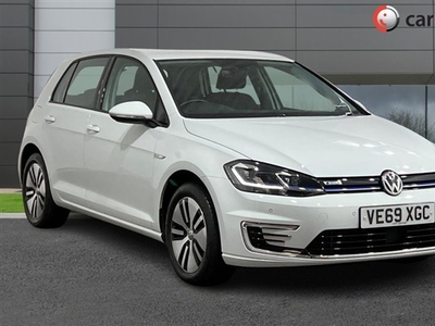 Used Volkswagen Golf E-GOLF 5d 135 BHP Parking Sensors, App Connect, Adaptive Cruise Control, Electric Folding Mirrors, D in