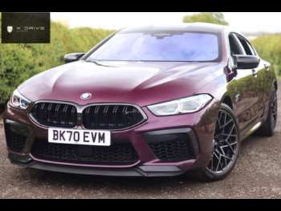 BMW, M8 2020 (70) 4.4i V8 Competition Steptronic 4WD Euro 6 (s/s) 2dr
