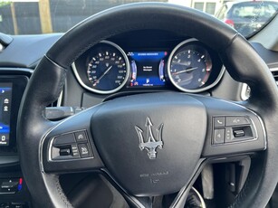 Maserati Ghibli, DV6 Auto, 275 BHP, 8 speed Auto, Euro 6, ULEZ & Clean Air Zone free, Full Leather, Car Play, HPI clear & FSH