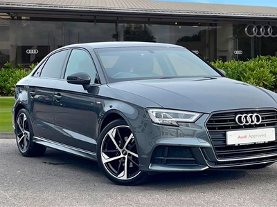 Used Audi A3 30 TFSI Black Edition 4dr in Crewe