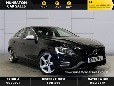 Used Volvo S60 D4 [190] R DESIGN Lux Nav 4dr Geartronic in Nuneaton