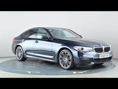 BMW, 5 Series 2018 (68) 2.0 520D M SPORT 4d 188 BHP 4-Door