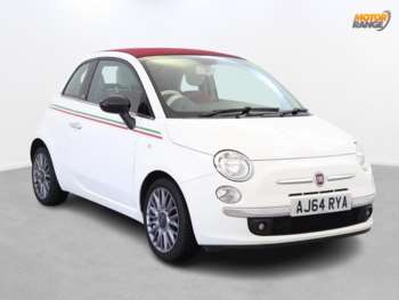 Fiat, 500 2015 (15) 1.2 Cult 3dr (Leather) (Heated seats) (Pan roof) (£35/year tax) (BT) (DAB)