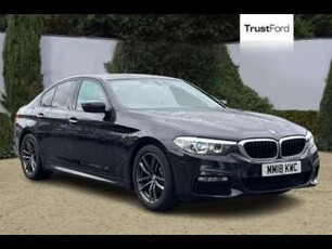 BMW, 5 Series 2019 (19) 2.0 520d M Sport Auto Euro 6 (s/s) 4dr