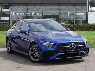 2024 MERCEDES-BENZ A Class 1.3 A200h MHEV AMG Line (Executive) Saloon 4dr Petrol Hybrid 7G-DCT Euro 6 (s/s) (177 ps)