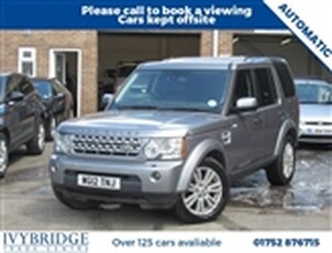 Used 2012 Land Rover Discovery 3.0 4 SDV6 XS 5d 255 BHP in Devon