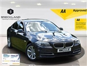 Used 2013 BMW 5 Series 3.0 530D SE 4d 255 BHP in Suffolk
