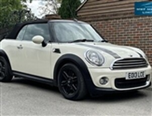 Used 2013 Mini Convertible 1.6 ONE 2d 98 BHP in Chapel-en-le-Frith