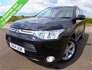 Used 2014 Mitsubishi Outlander 2.3 DI-D GX 4 5d 147 BHP 7 SEATER in Sheffield