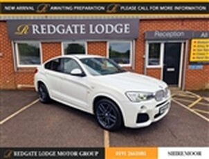 Used 2015 BMW X4 3.0 XDRIVE35D M SPORT 4d 309 BHP in Shiremoor
