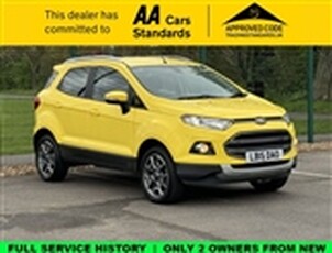 Used 2015 Ford EcoSport 1.0 TITANIUM 5d 124 BHP in Wimbledon