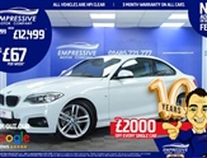 Used 2017 BMW 2 Series 2.0 218D M SPORT 2d 148 BHP in Merthyr Tydfil