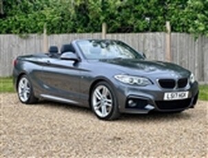 Used 2017 BMW 2 Series 2.0 M Sport Convertible 2dr Petrol Auto Euro 6 (s/s) (184 ps) in Wokingham