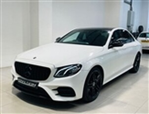 Used 2017 Mercedes-Benz E Class 2.0 E 220 D AMG LINE 4d 192 BHP in Manchester