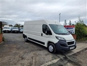 Used 2017 Peugeot Boxer 335 PRO L3H2 LWB 130BHP DIESEL ULEZ FREE ZONE NO VAT in Fife