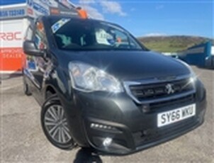 Used 2017 Peugeot Partner BLUE HDI TEPEE ACTIVE(AUTOMATIC)(ONLY 48724 MILES)FREE MOT'S AS LONG AS YOU OWN THE CAR! in Maesteg