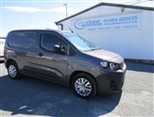 Used 2019 Peugeot Partner 1000 PROFESSIONAL 1.6 BLUEHDI 100 BHP L1 VAN WITH APPLE CAR PLAY, 3 SEATER CAB, in Huddersfield