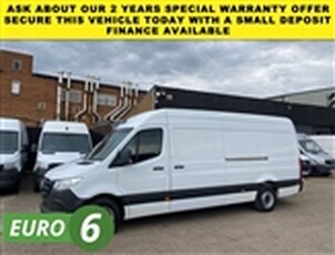 Used 2020 Mercedes-Benz Sprinter 2.1 314 CDI L3 H2 LWB 140BHP FACELIFT. RWD. 56K MLS. EURO 6. ULEZ. FINANCE. PX in Leicestershire