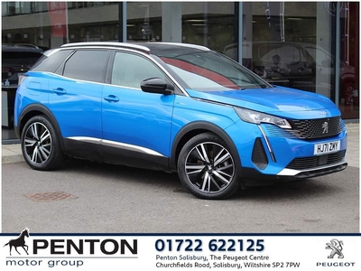 Peugeot 3008 1.6 13.2kWh GT e-EAT 4WD Euro 6 (s/s) 5dr HYBRID LOW MILES 4x4 SUV