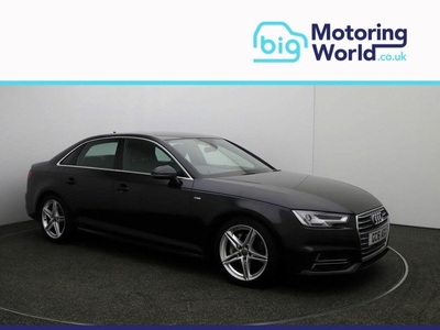 Audi A4 2.0 TDI S line Saloon 4dr Diesel Manual Euro 6 (s/s) (190 ps)